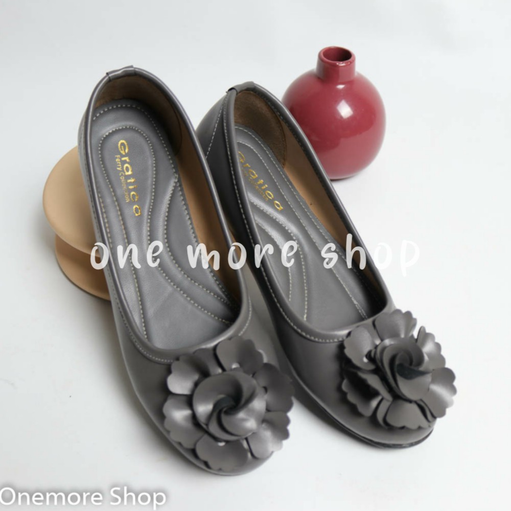 promo big sale 11-11 sepatu  flatshoes wanita BUNGA ROSE ap081