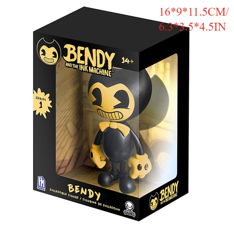 Bendy Horror Game Cartoon Toy Action PVC Anime Figure Collection Model Dolls For Kids Children Christmas Gifts