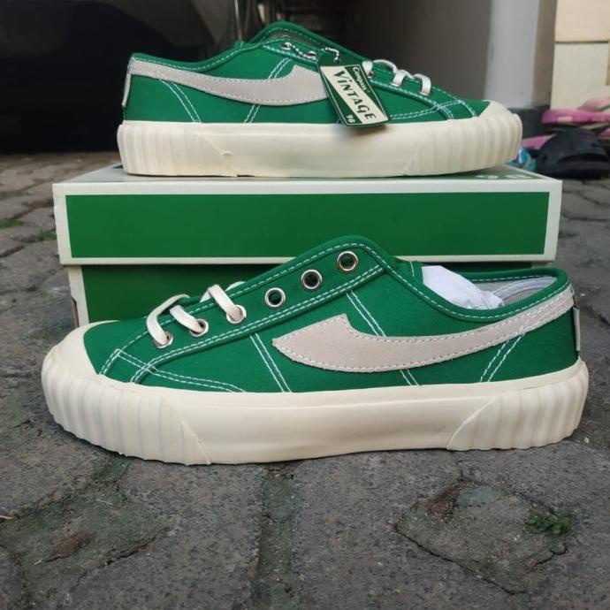 SEPATU COMPASS VINTAGE GREEN LOW 39 FDF321355E