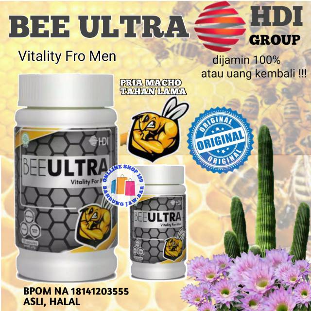 HDI BEE ULTRA PRIA MACHO VITALITY FOR MEN ISI 60 TABLET