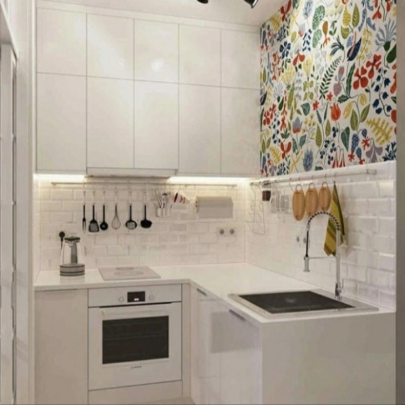 Kitchen set minimalis ukuran 200/2 meter atas bawah bisa custom atau request