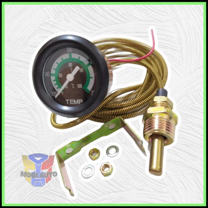 Ampere Panas/Suhu Temperatur Meter Pengukur Suhu Universal Mobil/Mesin