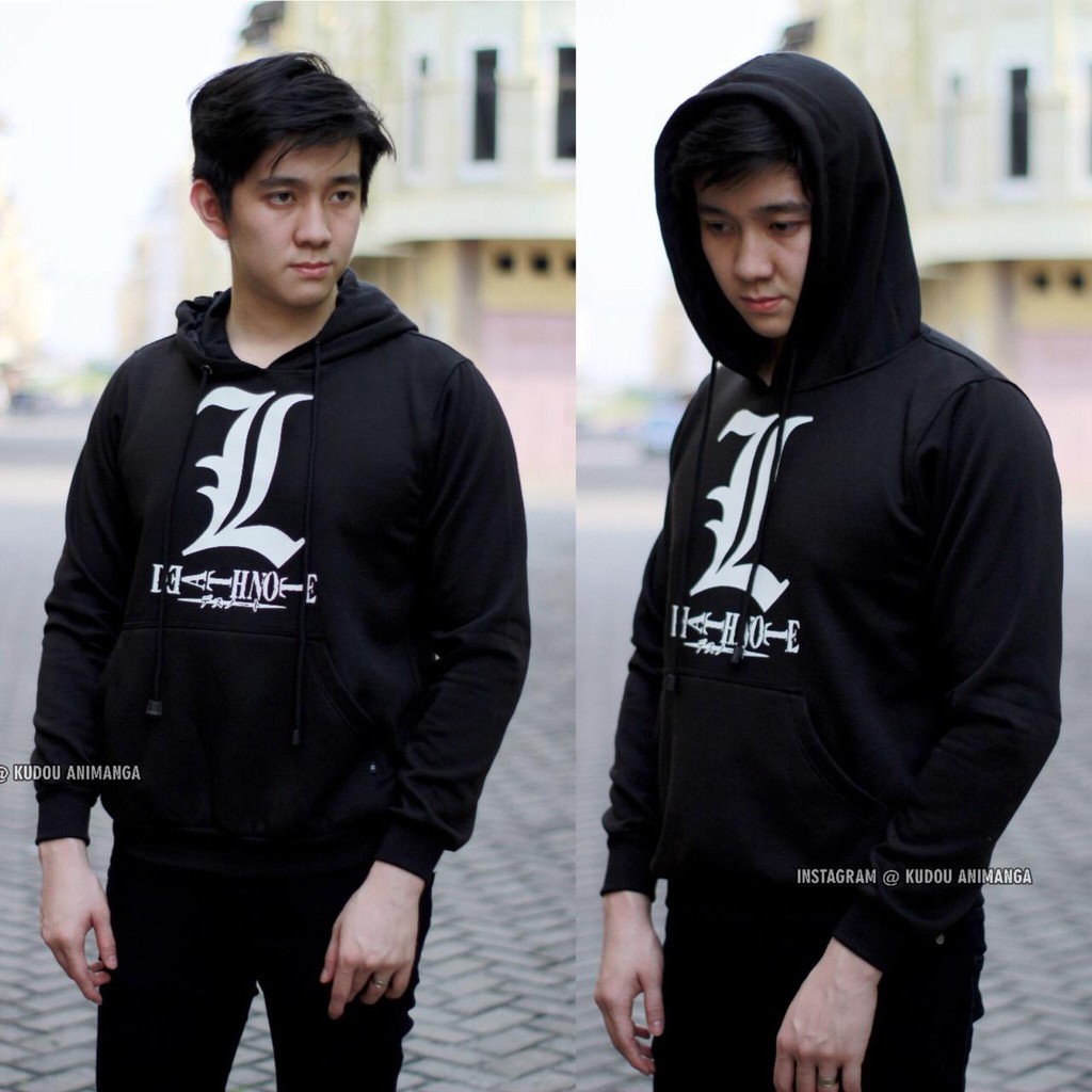 Sweater L Kira Deathnote Black