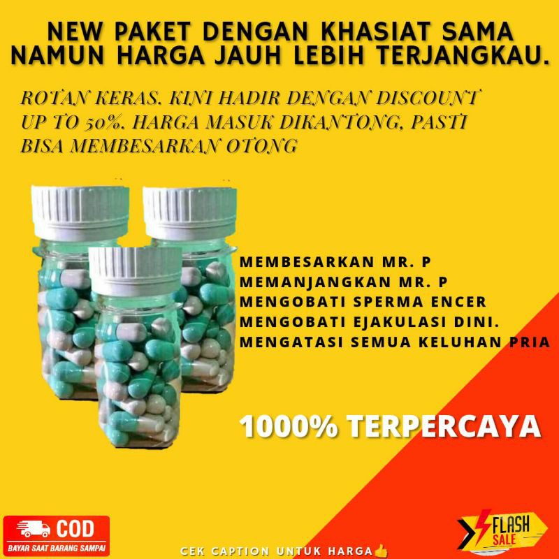 Top Rotan Paket 1 Vitalitas pria 100% Original