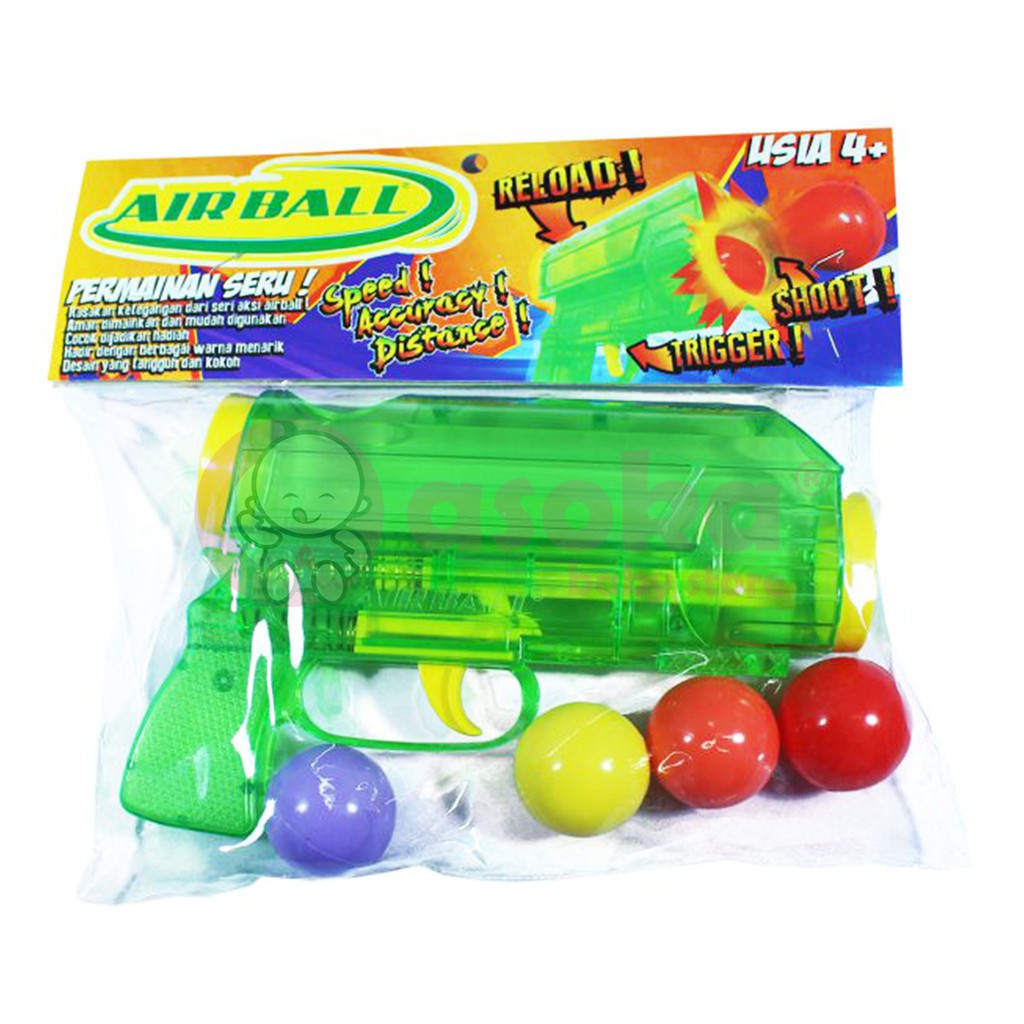 Air ball Gun HandTag Mainan Tembakan Anak SNI Mainan Anak 59002 ASOKA