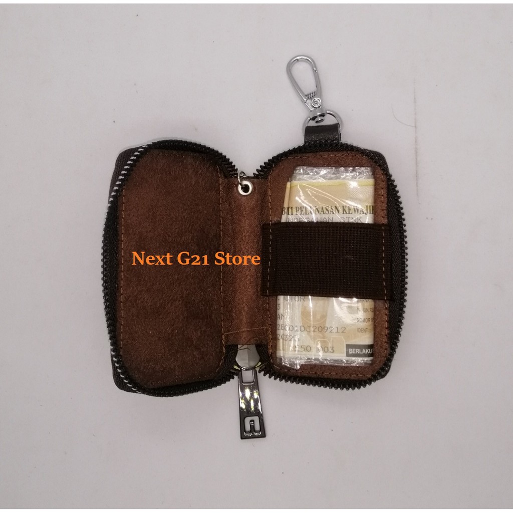 Dompet STNK Kulit Asli, Dompet STNK Mobil, Gantungan Kunci Mobil, Model Kotak