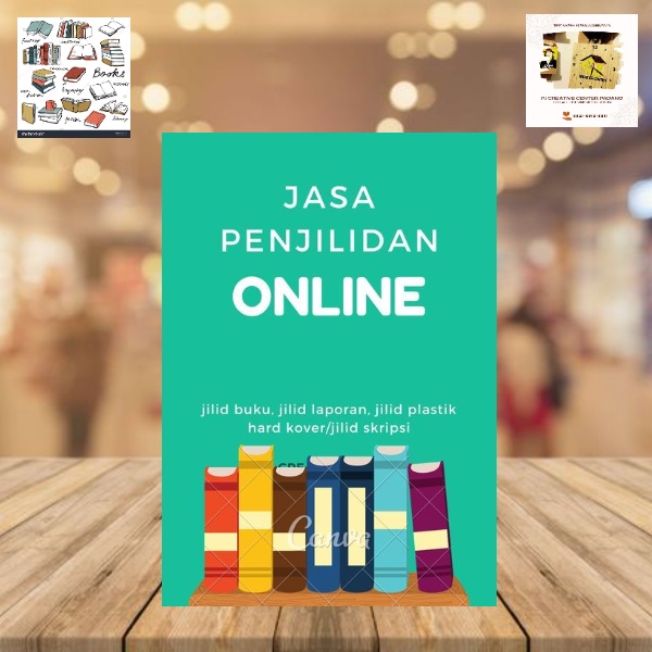 

TERIMA JASA JILID / SAMPUL MAKALAH, BUKU, LAPORAN DLL / ALL FARIAN