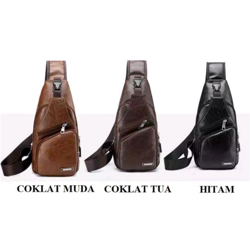 TAS SELEMPANG TAS USB/TAS SELEMPANG KULIT UNIVERSAL