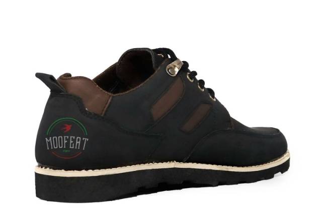 Sepatu Outdoor Semi Kulit, Moofeat Boot Pendek, Sepatu Original Branded