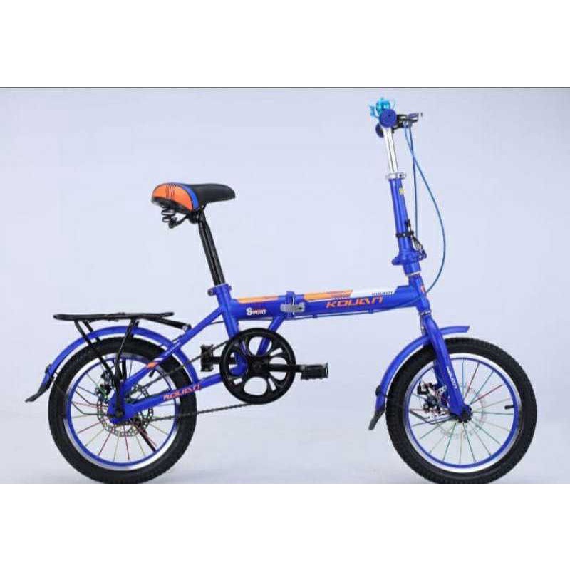 Sepeda lipat 16 inch kouan Disc brake sepeda lipat murah