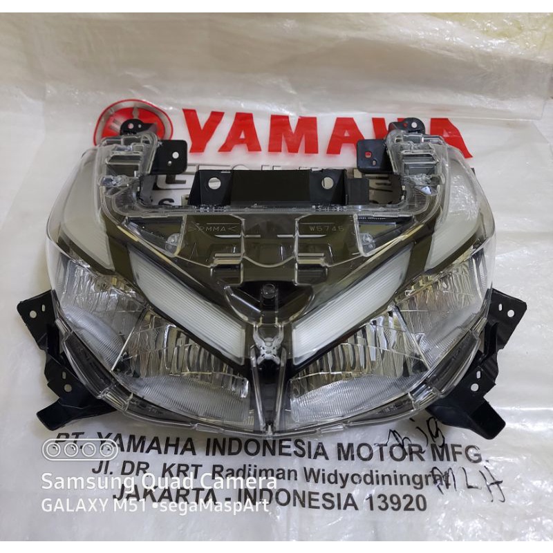 Reflektor Lampu depan yamaha Aerox 155 new connected BBP 2020 2021 original