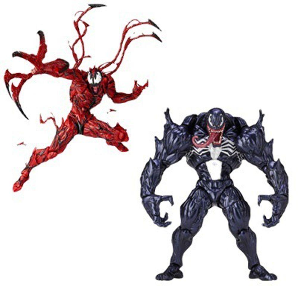 Lanfy Marvel Koleksi Untuk Hadiah Action Figure Sendi Bergerak PVC NO.008 Carnage