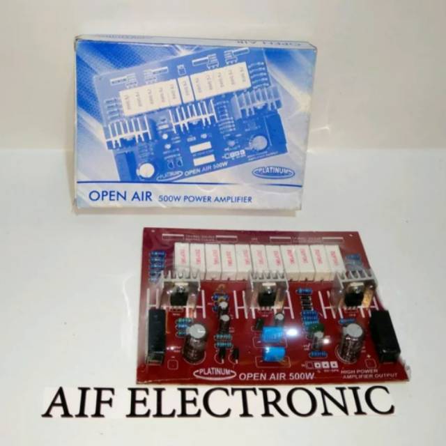 Kit Driver Power Amplifier 500W OPEN AIR mono