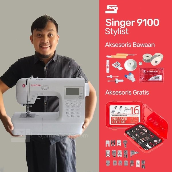 Mesin Jahit Portable SINGER 9100