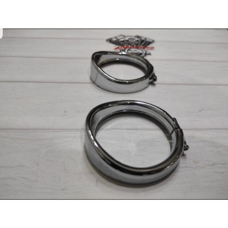 Trim sen visor Harley touring softail ring sen Harley Chrome