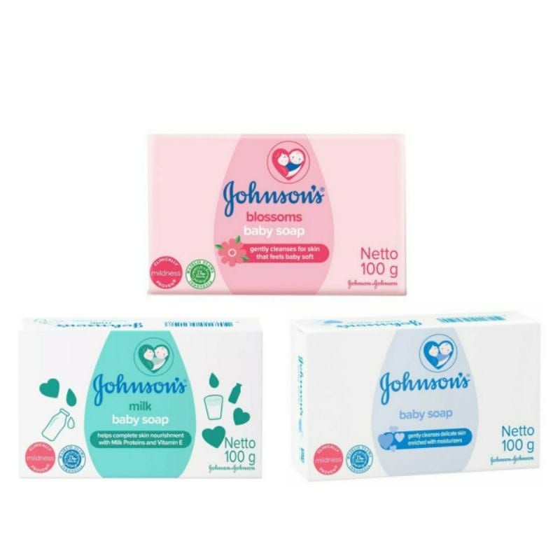 Johnsons Baby Soap 100gr ~ Sabun Batang Jhonson Original 100%