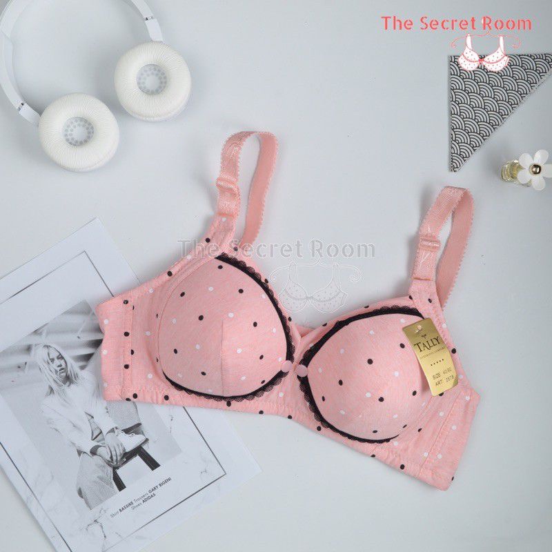 TALLY BRA BH 2678 MENYUSUI I TANPA KAWAT | CUP C | BUSA TIPIS | SIZE 36 - 42-SEMANGKA