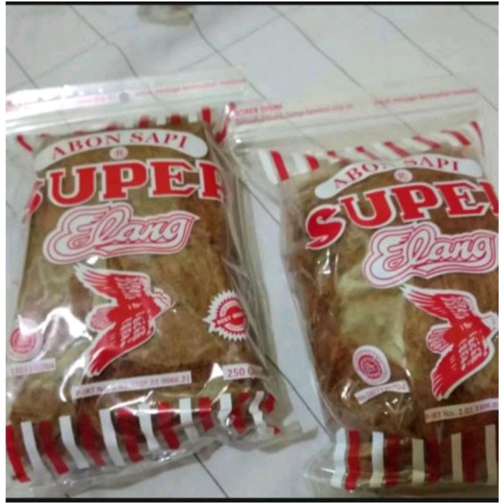 

GROSIR ABON SAPI SUPER CAP ELANG EKSTRA ENAK 250 gram GROSIR