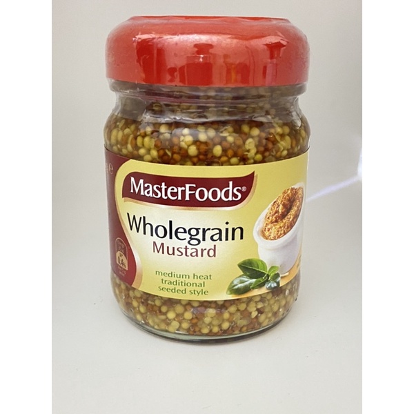 

Masterfoods Wholegrain Mustard Sauce 175gr Masterfood Whole Grain