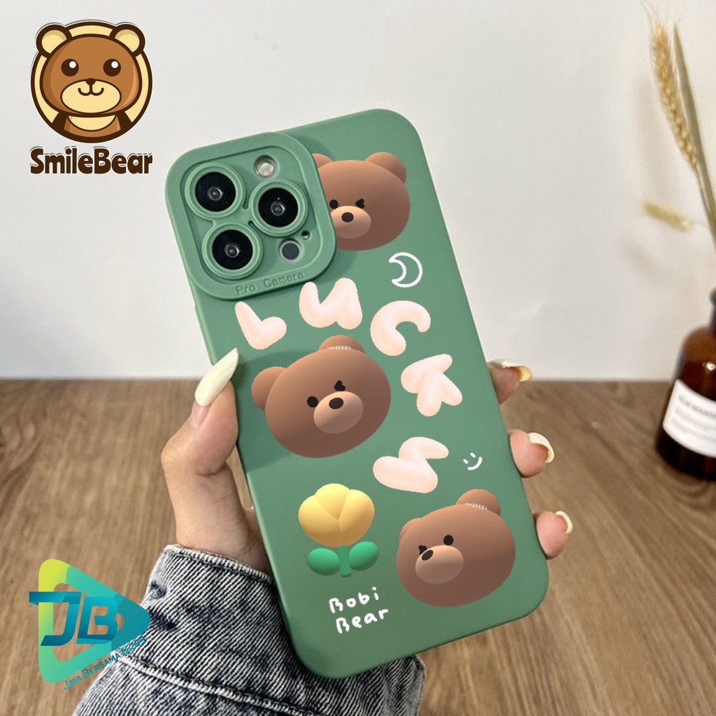 SOFTCASE CASE SILIKON PROCAMERA SMILEBEAR OPPO VIVO SAMSUNG REALME XIAOMI IPHONE INFINIX ALL TYPE JB5630