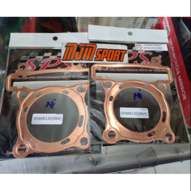 Paking blok head MX Kuningan. Paking Kuningan Jupiter MX