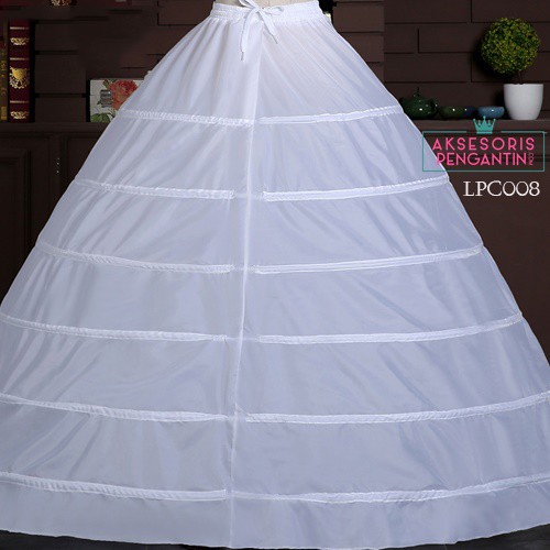 [PRODUK TERLARIS] PETTICOAT 6 RING GRADE A ROK NGEMBANG PETIKUT PETICOAT PREMIUM LPC008