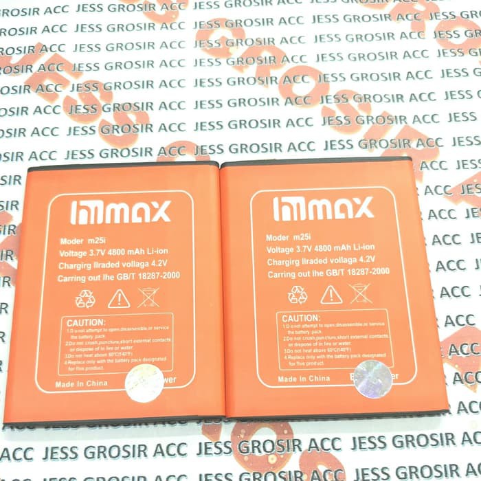 Baterai Battery Original Double Power HIMAX M25i , M25 i , 7M 4G Lte