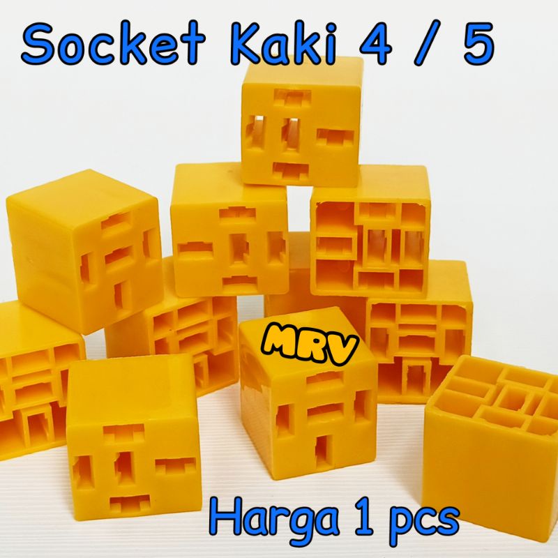 Socket kabel / Soket rumah relay lampu / Klakson