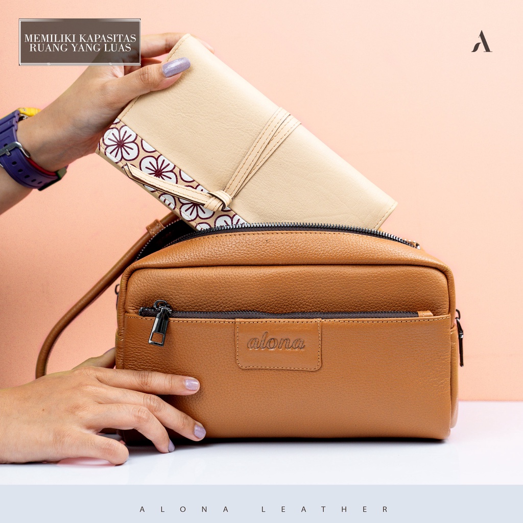 REVEN LEATHER- alona premium pouch