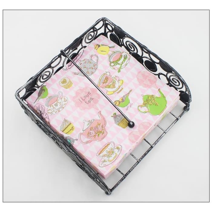 Decoupage Napkin - Tissue Decoupage 2Ply KC-I Love Tea