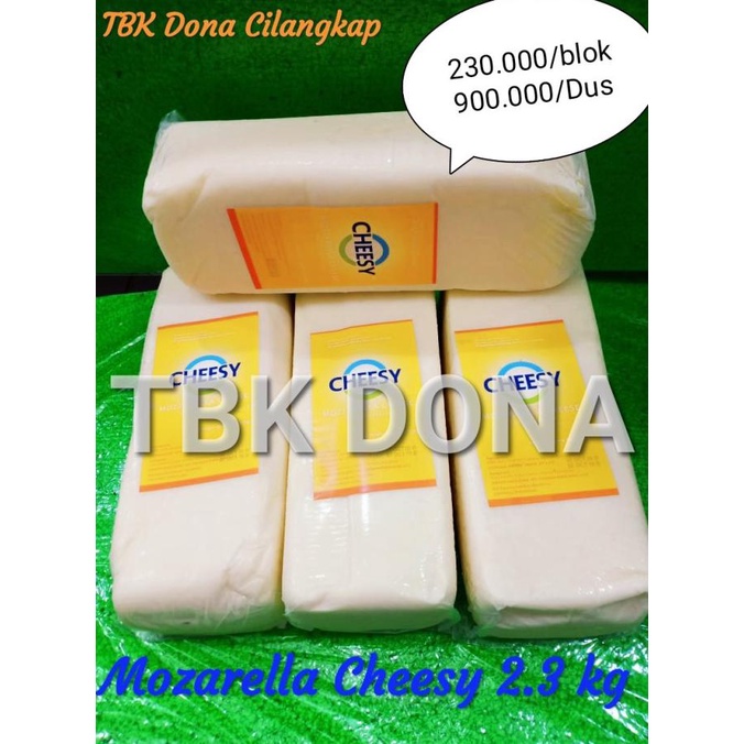 

KEJU MOZARELLA CHEESY 2.3 KG MURAH