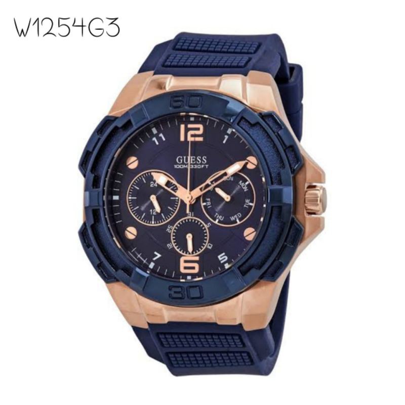 Jam Tangan Pria GUESS W1254G3 Original