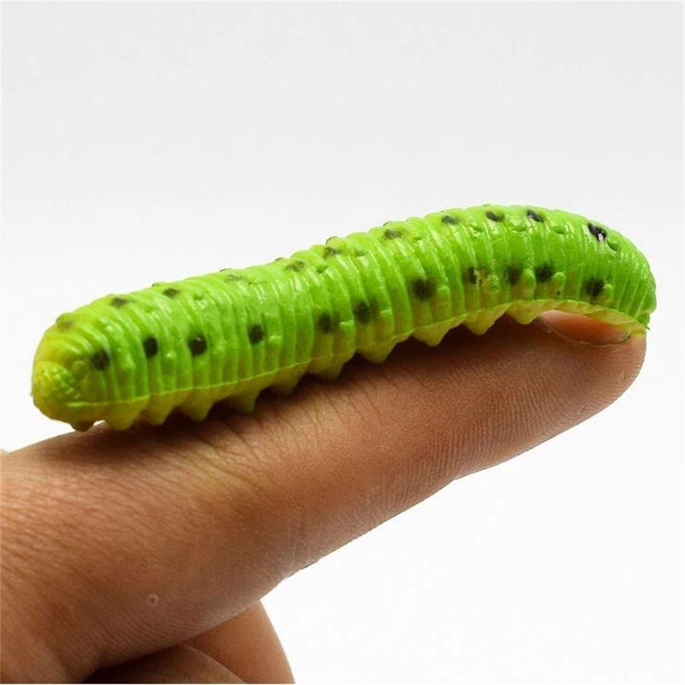 Quinton Twisty Worm Toy 12Pcs/Lot Mainan Anak Mop's Day Props Canda Gags Serangga Hewan Ulat Palsu