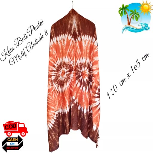 Grosir Sarung Pantai Abstrak Katun Rayon 160/120 cm Rumbai Sembilan Mode