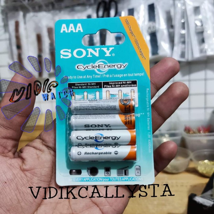 ORIGINAL BATU BATRE BATTERY SONY A3 AAA 4300 mAh ISI 4 CAS