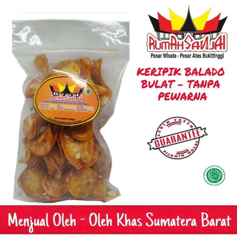 

Keripik Balado 1 kg - Sanjai Balado