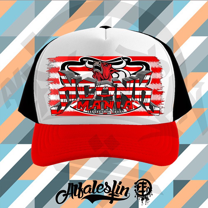 Topi Trucker Madura United K-CONK Mania 3