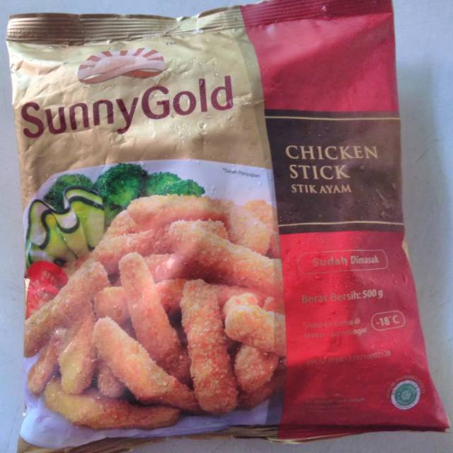 

Sunny gold Nugget ayam Stick 500 gr