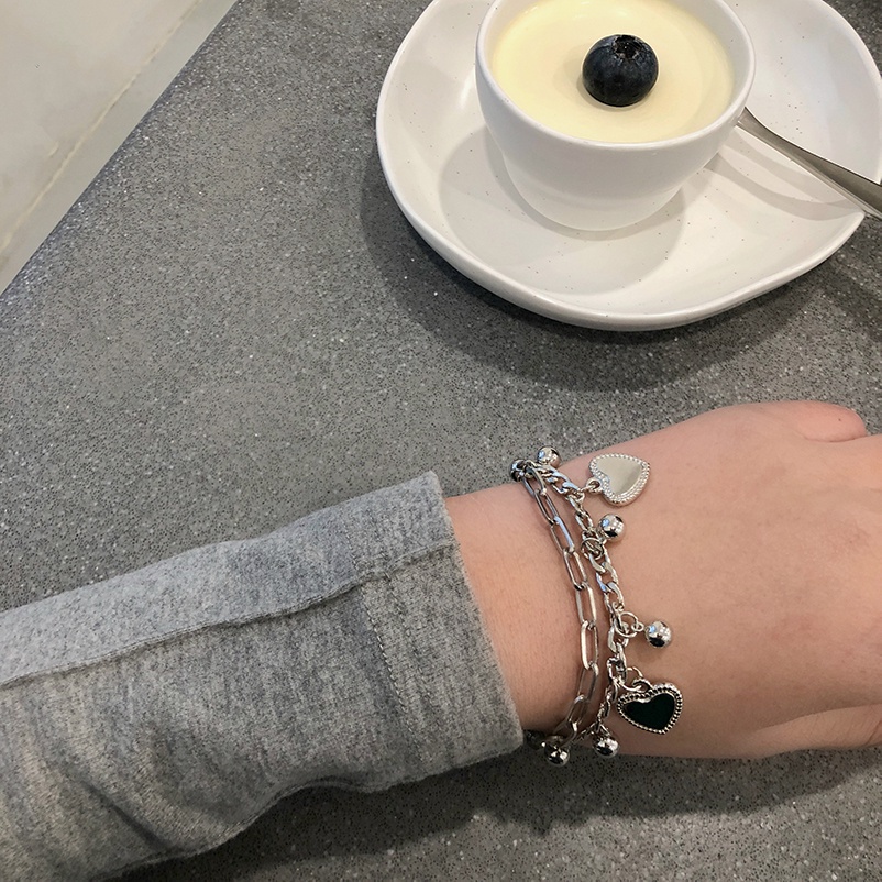 Double-layer Bracelet Accessories Trendy Casual Personality