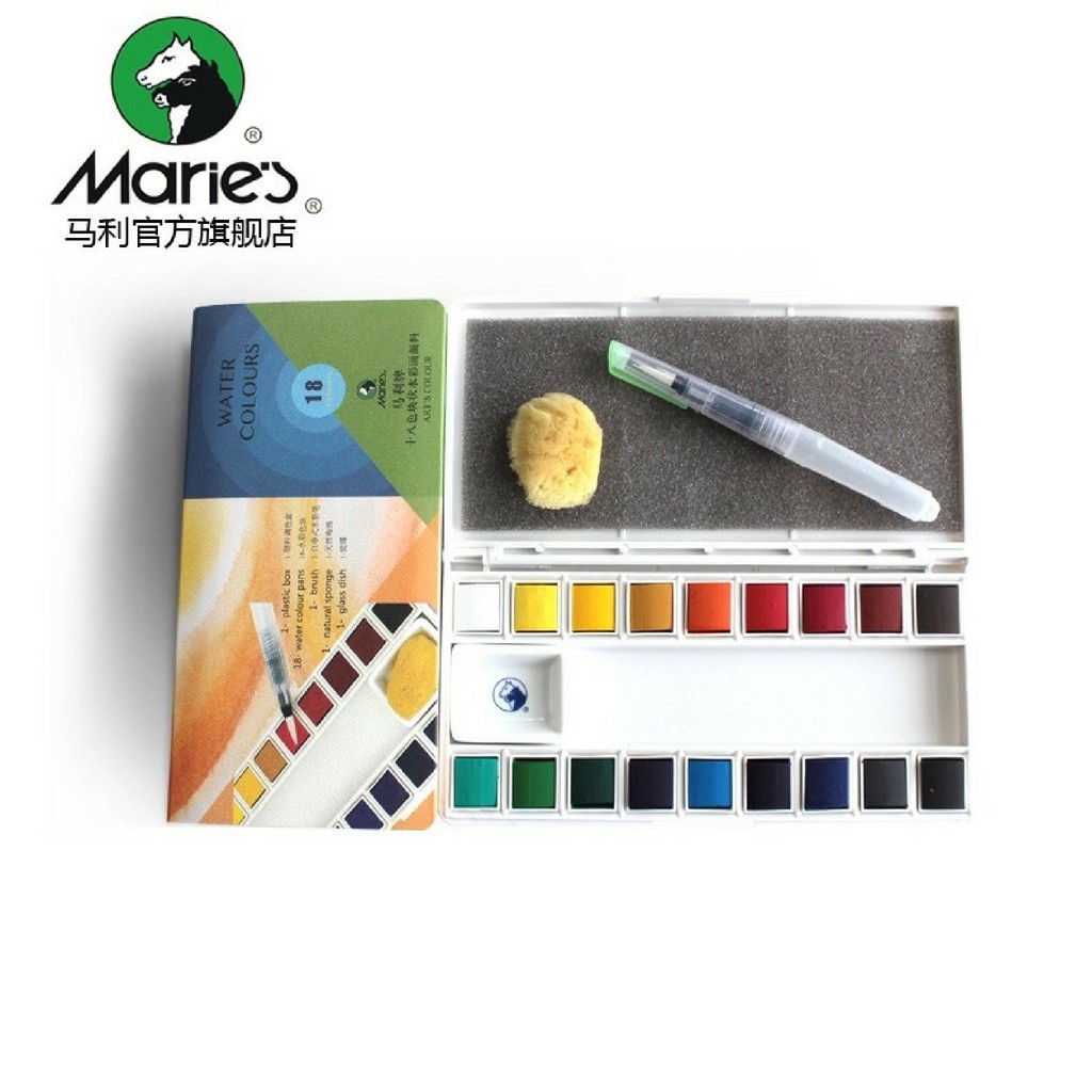

Minicart 18 Colours Maries Water Colour Set W4018