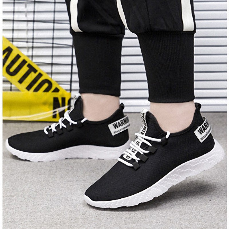 SNEAKERS COWOK HITAM BIRU MISTY  Leedoo Sepatu Pria Sneakers Import Sepatu Fashion Casual