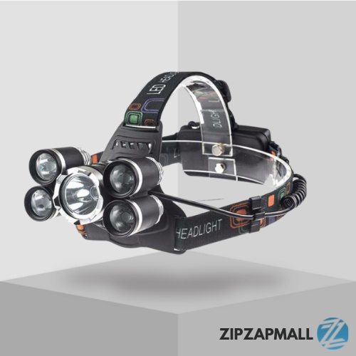 Headlamp Cree XM-L 1T6+4XPE 16000 Lumens / Senter Kepala Headlamp Headlight Gunung LED  Super Terang Anti Air Jarak Jauh 200 Meter Tahan Lama Import / Senter Kepala Super Terang Anti Air LED Awet Batre Baterai Lepas Import Terbaru Jarak Jauh Murah Ori