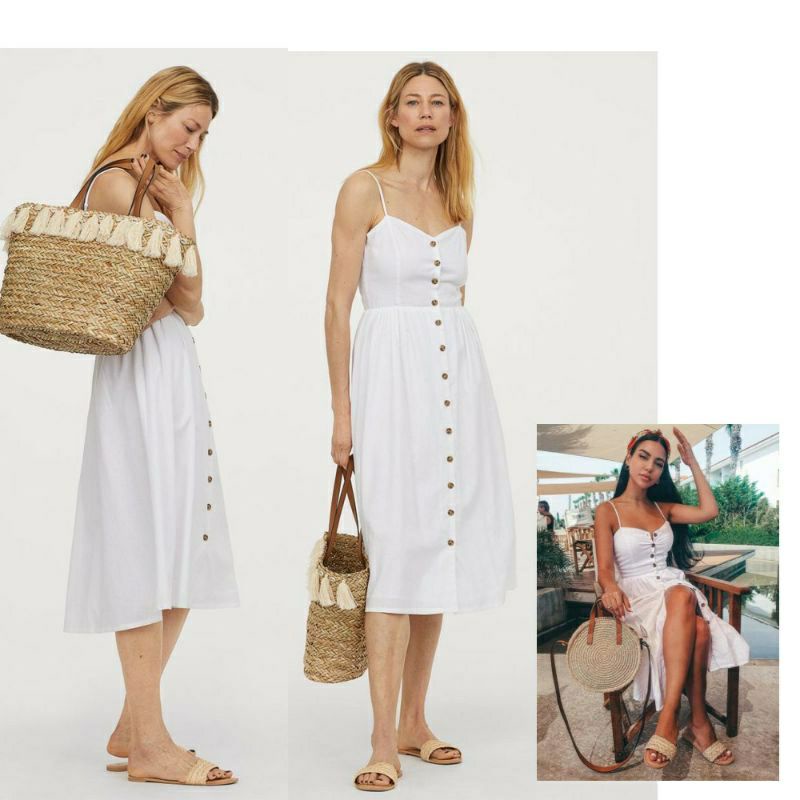 Hm linen blend dress
