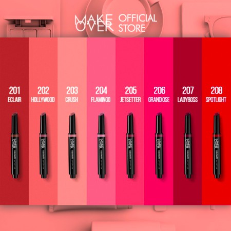 MAKE OVER Cliquematte Lip Stylo | Lipstick Matte