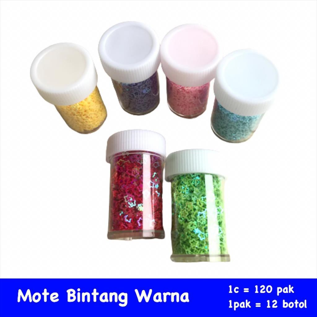 

Mote Davis Bintang Warna (1 Tube)