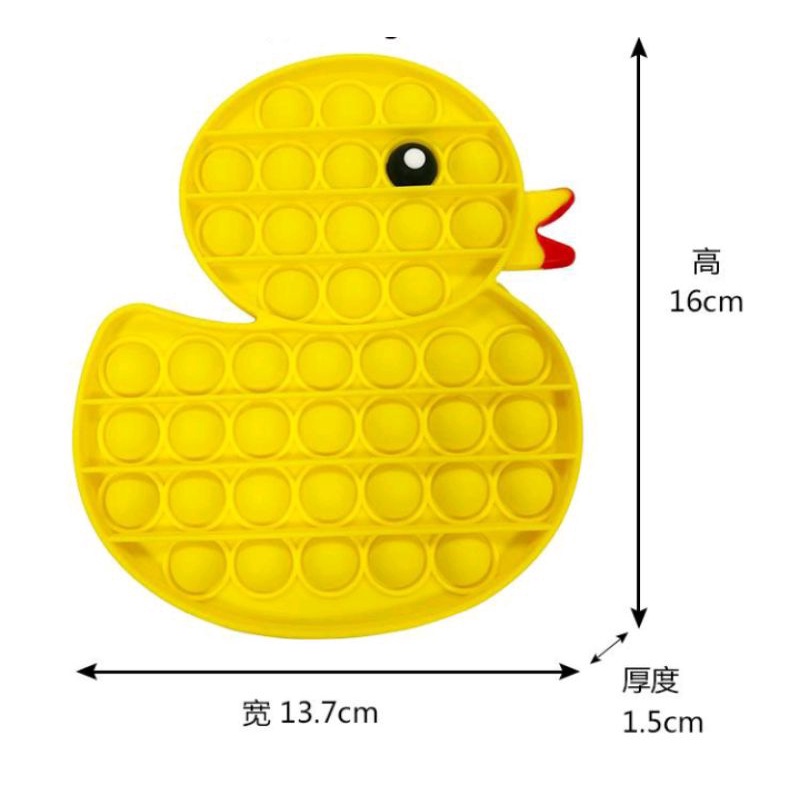 New fidget push Pop Its Round Toy Push bubble stress kids pop it murah popit mainan anak rainbow-8