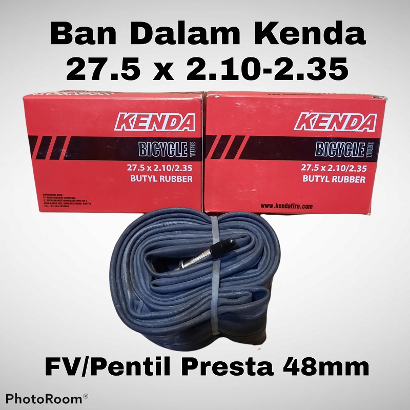 Ban Dalam Kenda 27.5 x 2.10 - 2.35 650b x 47-53c  * Untuk ukuran ban : 27.5 x 2.10 - 2.35 650b x 47-
