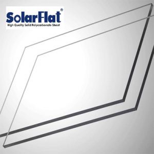 SOLARFLAT 6 mm Plain/Embossed Bandung dan Cimahi (Only Material)
