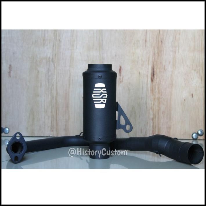 Knalpot Xsr 155 Hitam / Knalpot Racing Xsr 155 / Knalpot Underbelly