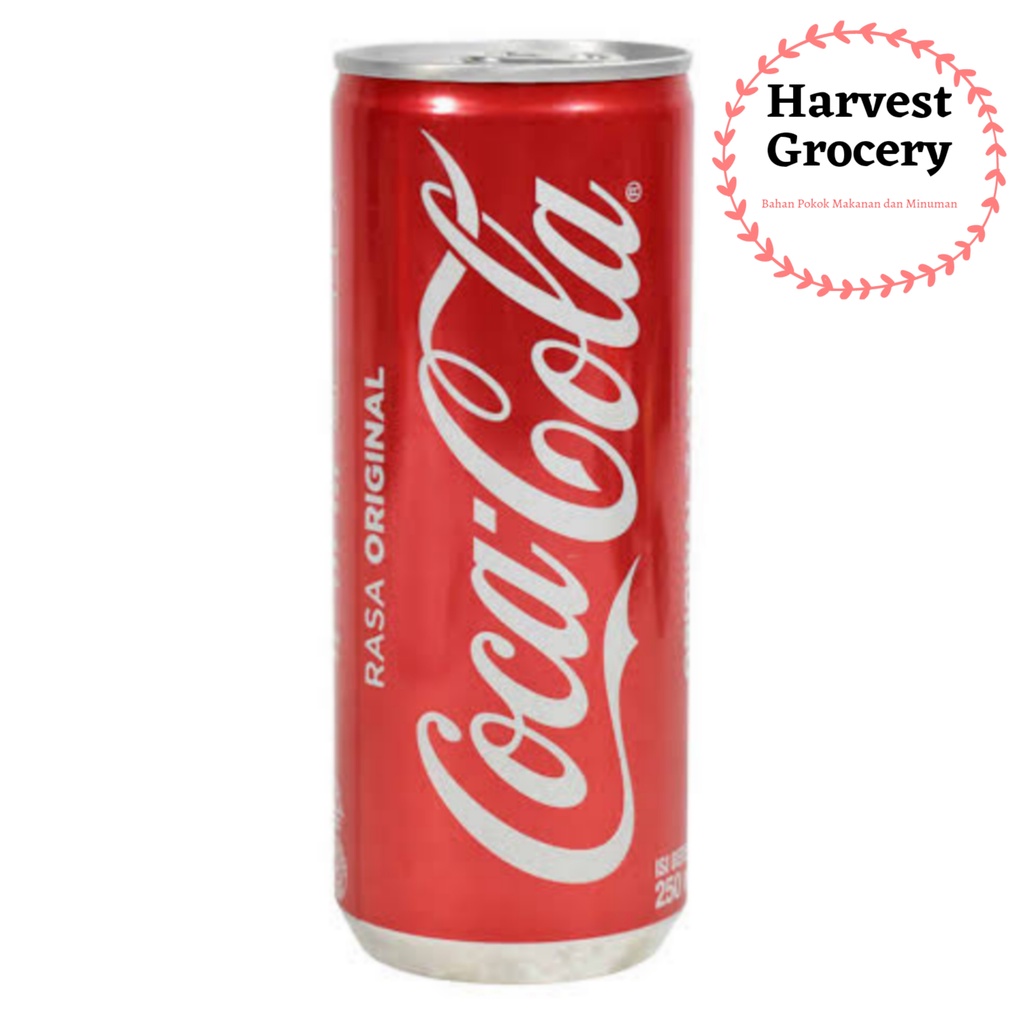 

Coca Cola 250ml X 24 Kaleng (KURIR INSTANT / SAMEDAY)